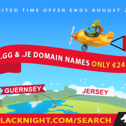 Doing Business With The Channel Islands? Save BIG On .je and .gg Domains! Register .je and .gg domain names with Blacknight