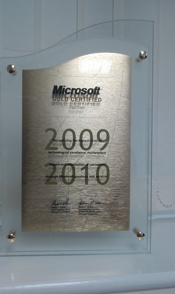 Microsoft gold partner