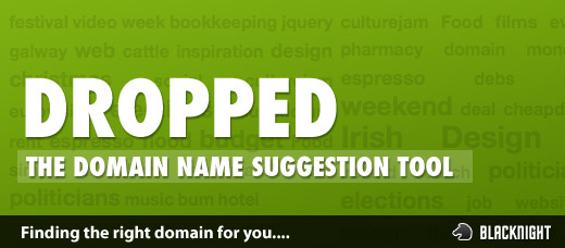 Dropped - The Domain Name Suggestion Tool