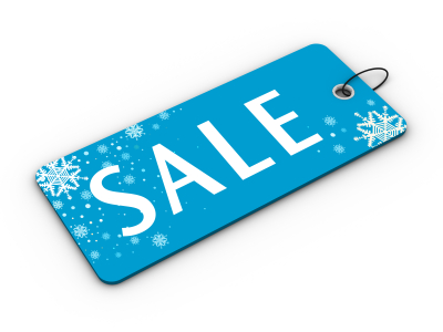 Christmas Sale Label