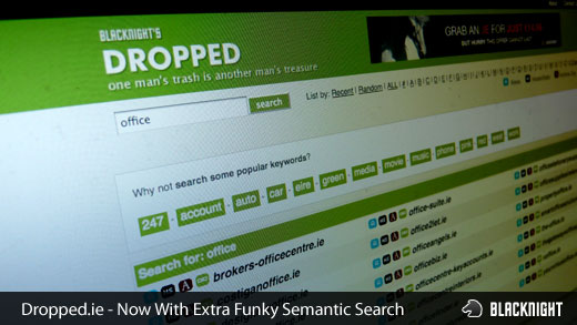 dropped.ie funky search