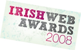 irish web awards 2008 logo