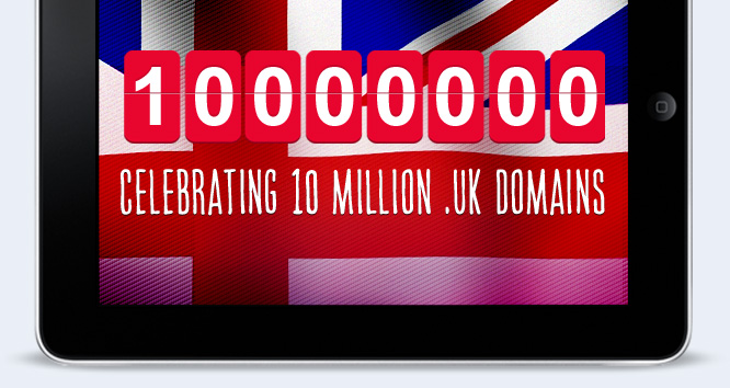Celebrating 10 million .uk domains