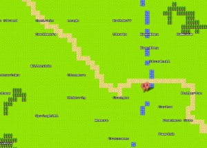 8 bit Google Maps showing our offices