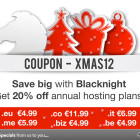 Happy Christmas Offers Christmas discount offers on hosting & domains