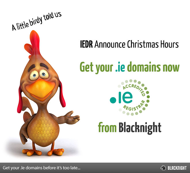 Get IE domains with Blacknight