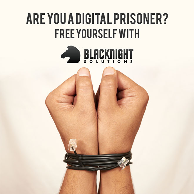 Free yourself - don't be a digital prisoner