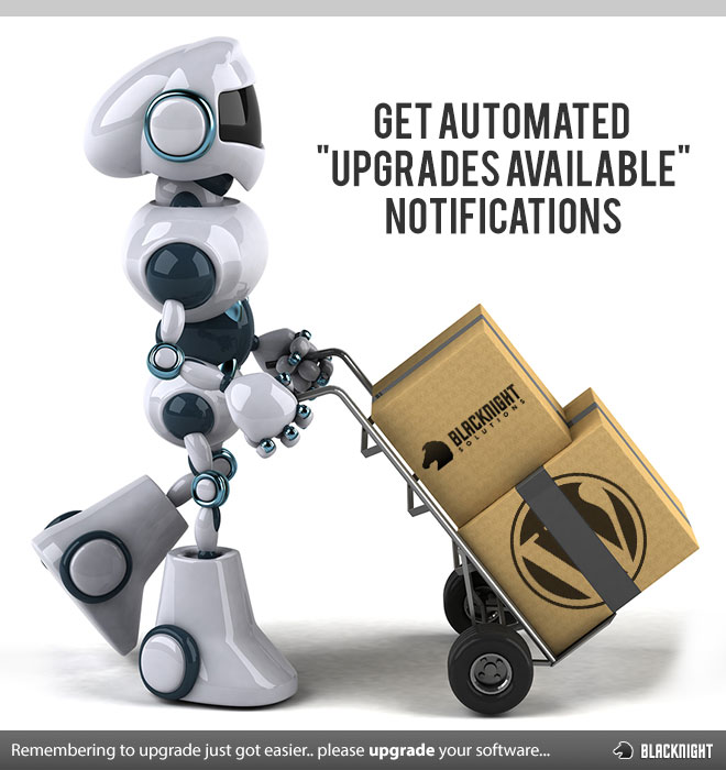 Get Automated Upgrades Available Notifications