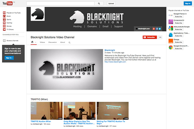 Our newly redesigned YouTube Channel