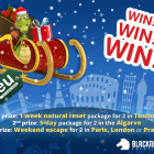 Be in with a Chance to Win a Holiday for 2 when you Register an EU Domain The great eu Christmas giveaway