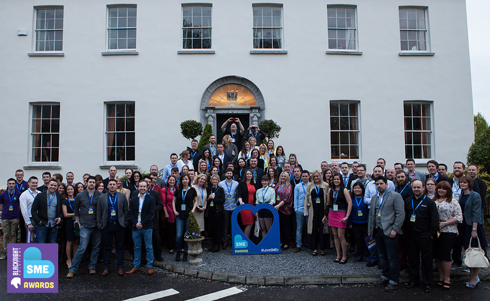 SME Awards 2015 group photo at Radisson Cork
