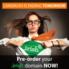 Last 24 Hours To Grab .Irish Domains In Landrush Landrush-Blog