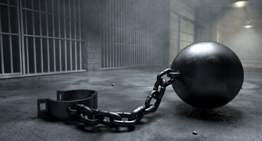 Ball And Chain In Prison