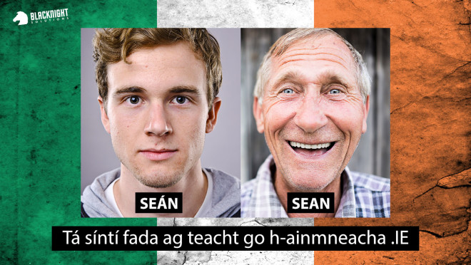 Seán vs. sean: Accented characters are important!