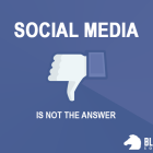 Social Media Isn’t The Answer To Everything not-the-answer-blog
