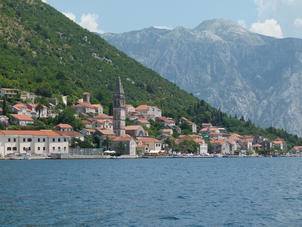 Montenegro coastline - photo taken from the sea