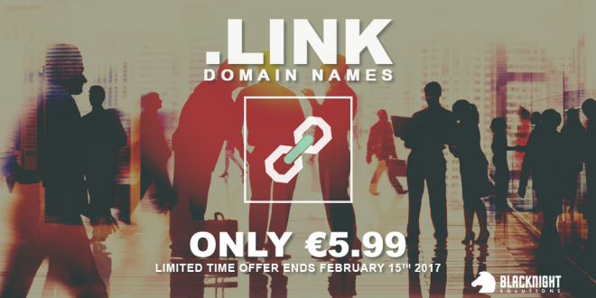 Valentine's Day Special Offer on dot LINK domain names