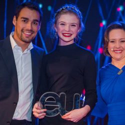 The .EU Web Awards – Because You’re EU 17-year-old blogger Zoe O'Connor from Kerry received a special award at the 2016 EU Web Awards