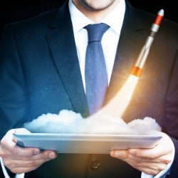 Unveiling a New Buying Experience – Blacknight.market Gentle Launch rocket launch abstract