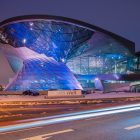 Registrar Event and Domains in German: Domain Pulse Munich BMW World in Munich, Germany is the exibithion facility of BMW, located next to the Headquarters and Olympiapark
