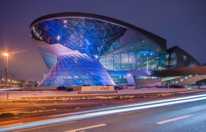 Registrar Event and Domains in German: Domain Pulse Munich BMW World in Munich, Germany is the exibithion facility of BMW, located next to the Headquarters and Olympiapark