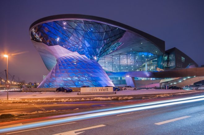 BMW World in Munich, Germany is the exibithion facility of BMW, located next to the Headquarters and Olympiapark