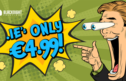 Why Blacknight is Unbeatable with IE Domain Names at €4.99* 499ie-940px