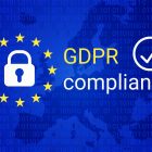 Some Changes for GDPR Compliance GDPR - General Data Protection Regulation. GDPR compliance symbol. Vector illustration