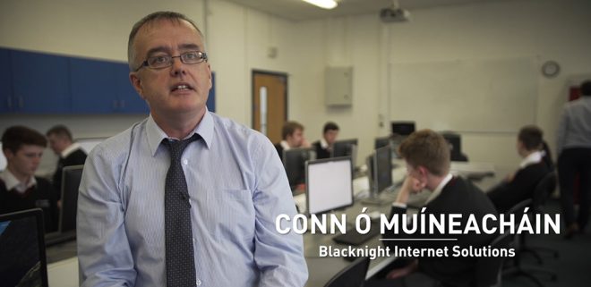 Blacknight is playing its part in Ireland's Internet Day, supporting students at Creagh College and demonstrating How to Build a Website in 20 Minutes at the Digital Dome in Gorey.