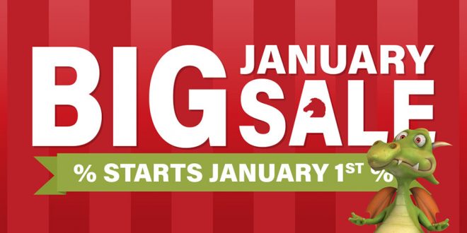 The Big Blacknight January Sale starts New Year's Day - but have you seen our pre-sale offers?