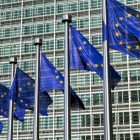 Upcoming Changes to EU Domains European flags in front of the European Commission headquarters in Brussels, Belgium.