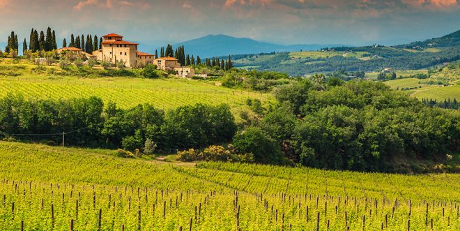 A view of Tuscany. Let's celebrate Europe Day with an amazing deal on 10-year registrations of new .EU domains.