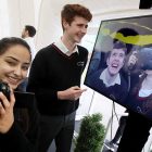 ‘Exceptional Growth’ as .IE Annual Report Shows a 29% Increase Students from Creagh College in Gorey check out the SimVirtua mixed reality experience in the IE Domain Registry Digital Dome at IEDR Internet Day 2018