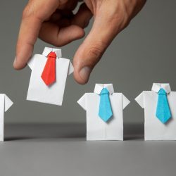 Want a Job? We’re Hiring for our Sales and Finance Teams! image of shirts metaphor for hiring staff