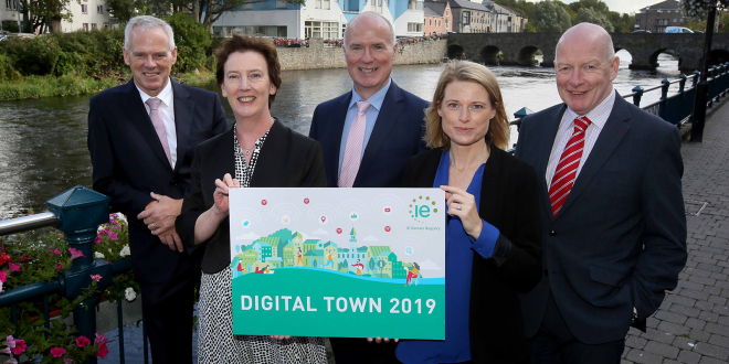 Sligo has been chosen as Ireland's Digital Town 2019 under the scheme run by the IE Domain Registry,.