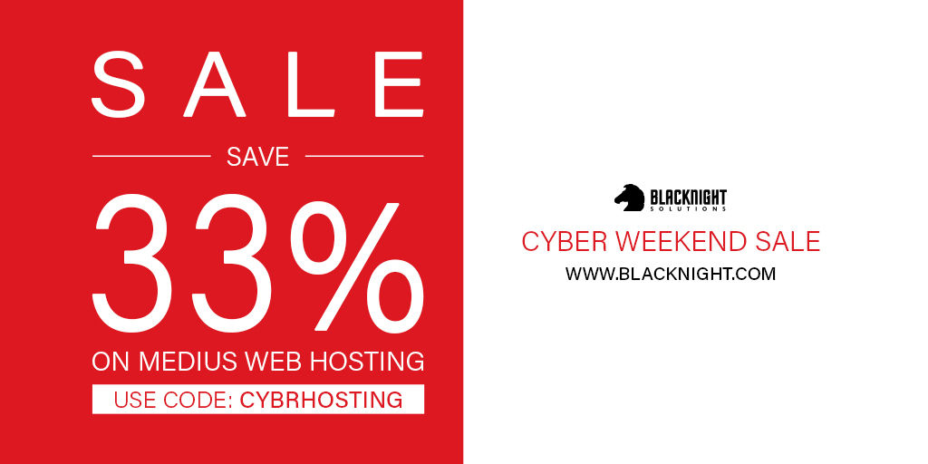 Save 33% on Medius Web Hosting. Use code: CYBRHOSTING