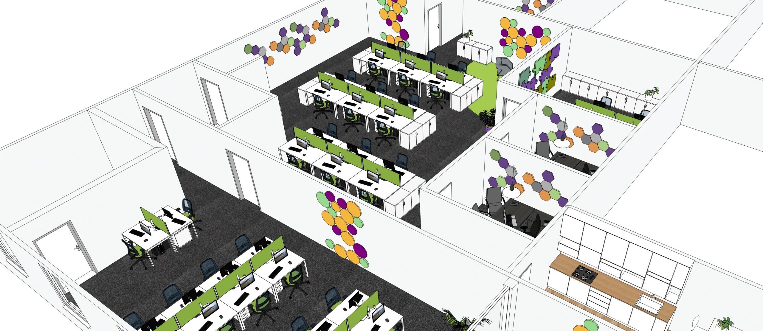 A picture of the proposed new office development at Blacknight headquarters in Carlow