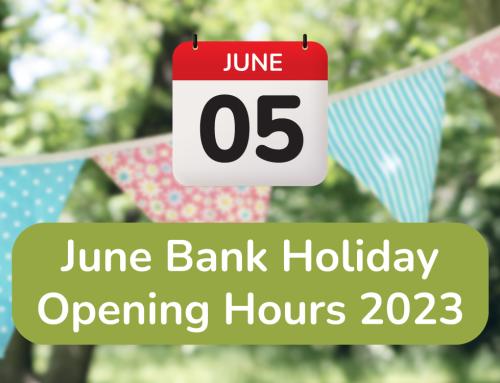 June Bank Holiday Opening Hours 2023