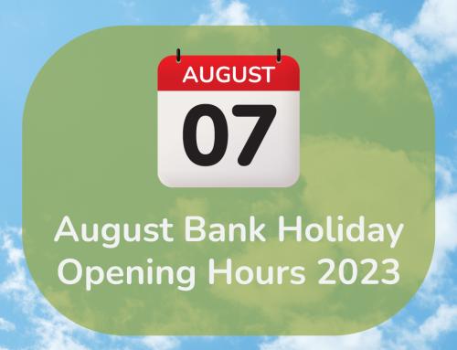 August Bank Holiday Opening Hours 2023