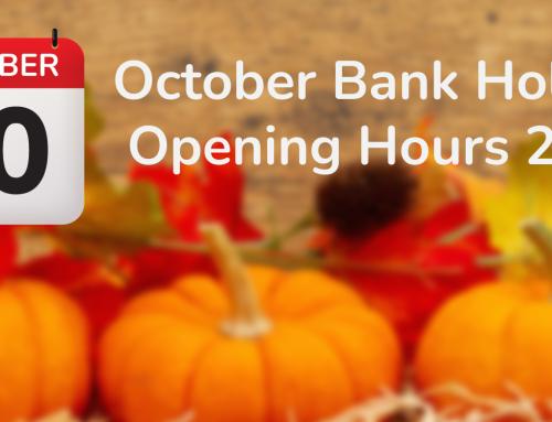 October Bank Holiday Opening Hours 2023