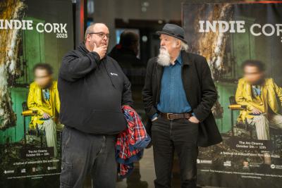 Michele and Mick at the 2025 IndiCork Festival